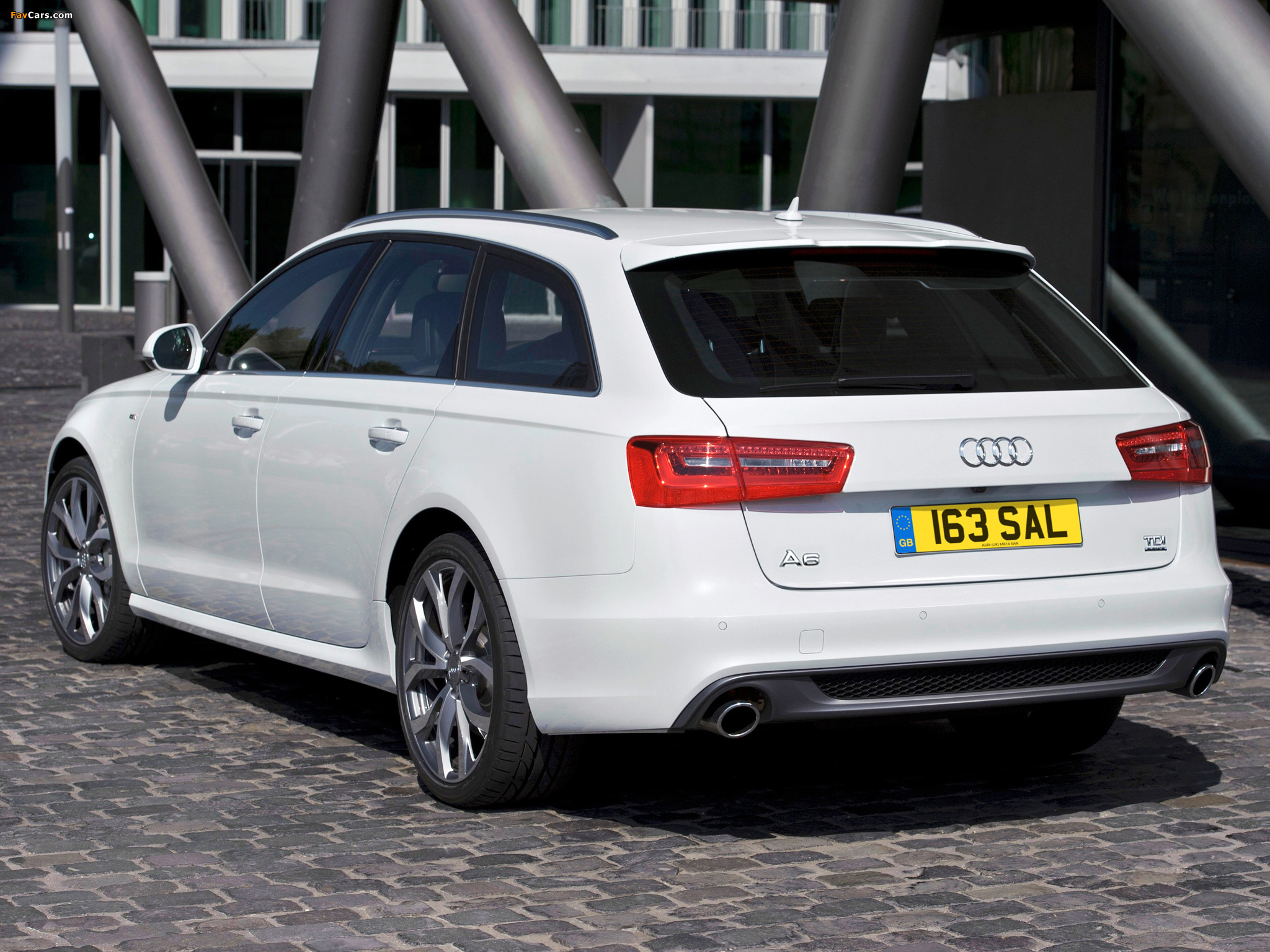 Images of Audi A6 3.0 TDI S-Line Avant UK-spec (4G,C7) 2011 (2048 x 1536)