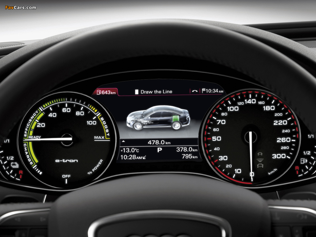 Images of Audi A6 L e-tron Concept (4G,C7) 2012 (1024 x 768)