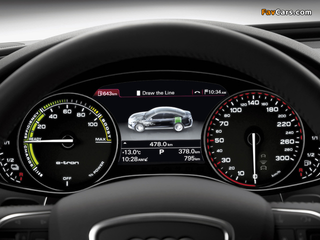Images of Audi A6 L e-tron Concept (4G,C7) 2012 (640 x 480)