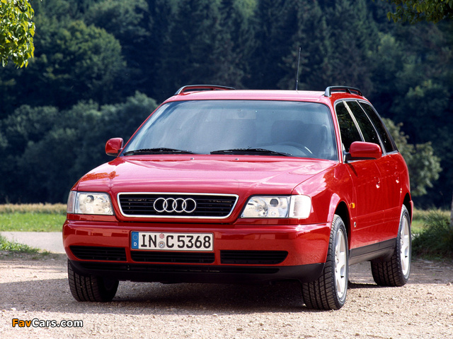Photos of Audi A6 Avant (4A,C4) 1994–97 (640 x 480)