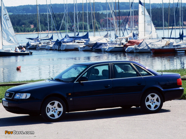 Photos of Audi A6 (4A,C4) 1994–97 (640 x 480)