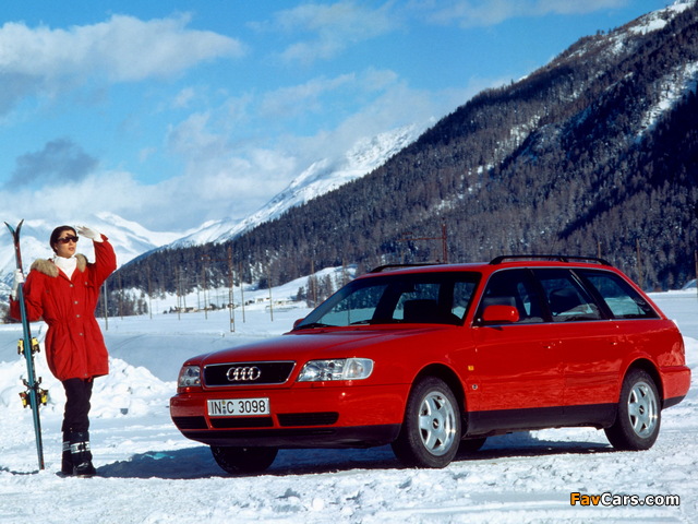Photos of Audi A6 Avant (4A,C4) 1994–97 (640 x 480)