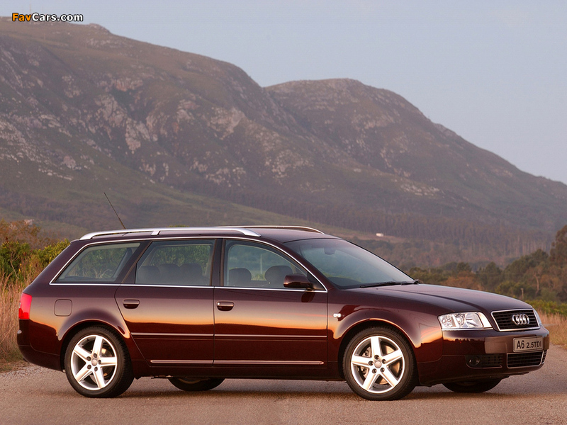 Photos of Audi A6 2.5 TDI Avant ZA-spec (4B,C5) 2001–04 (800 x 600)