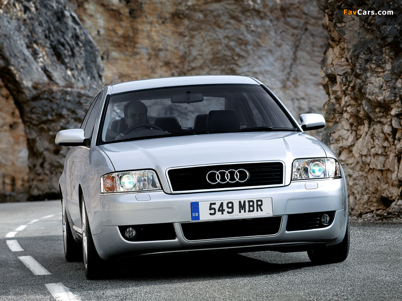 Photos of Audi A6 Sedan UK-spec (4B,C5) 2001–04 (800 x 600)