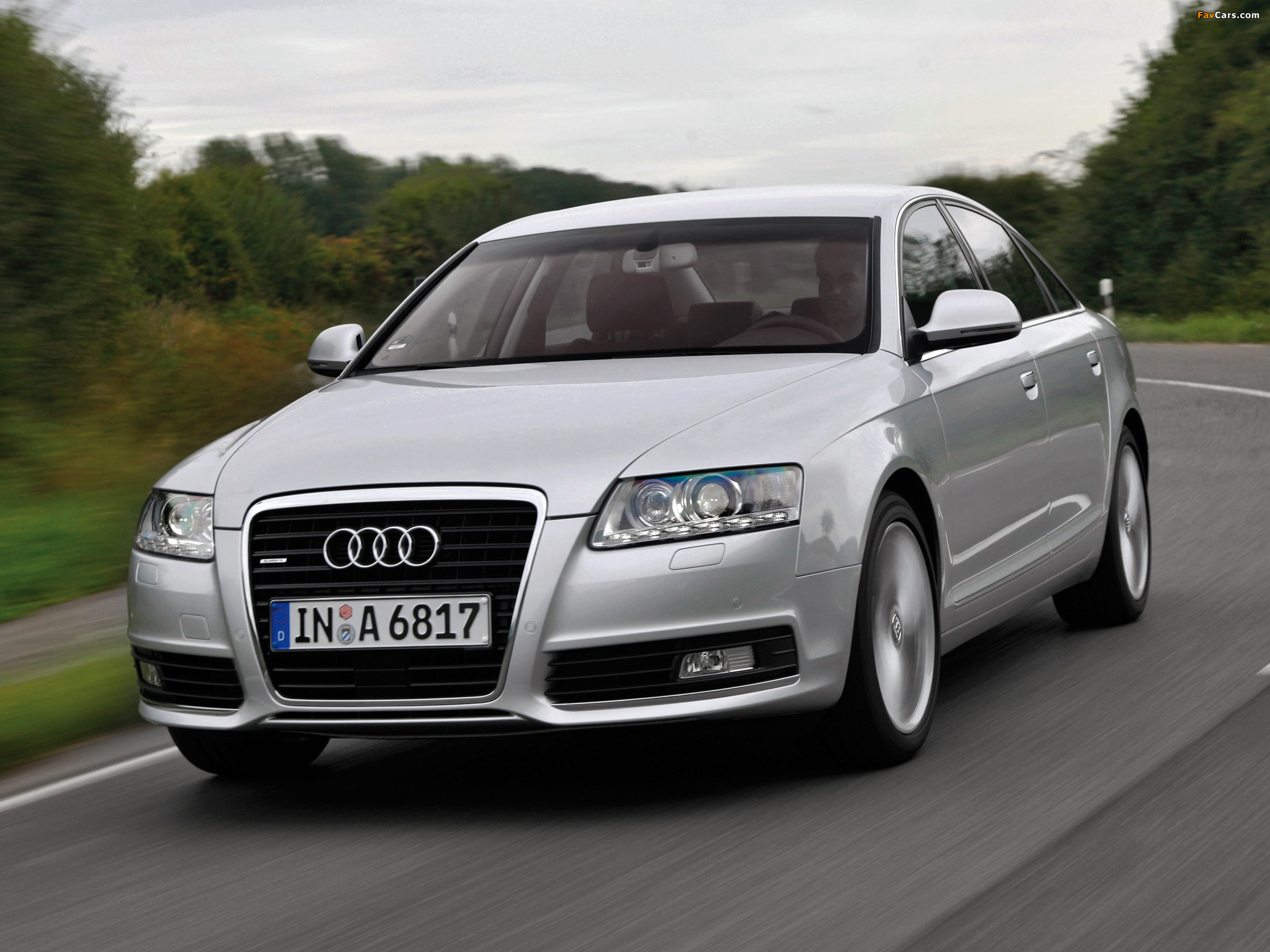 Photos of Audi A6 3.0T quattro S-Line Sedan (4F,C6) 2008–11 (2048 x 1536)