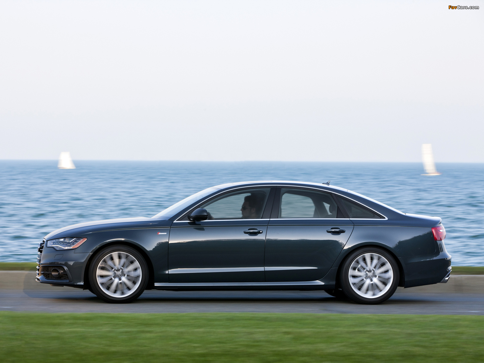 Photos of Audi A6 3.0T S-Line Sedan US-spec (4G,C7) 2011 (1600 x 1200)