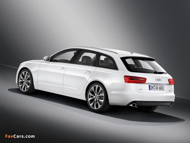 Photos of Audi A6 3.0 TDI Avant (4G,C7) 2011 (640 x 480)