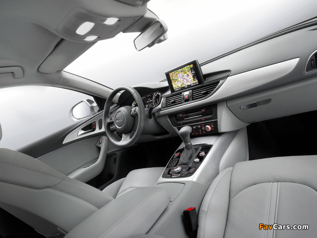Photos of Audi A6 Hybrid Sedan (4G,C7) 2011 (640 x 480)