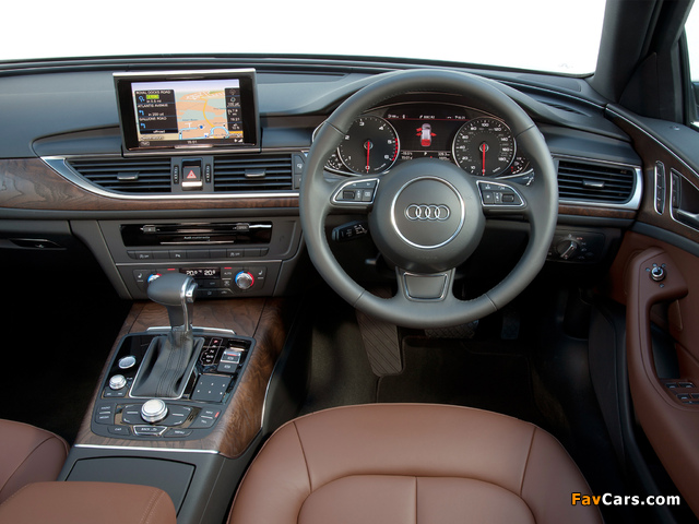 Photos of Audi A6 3.0 TDI Avant UK-spec (4G,C7) 2011 (640 x 480)