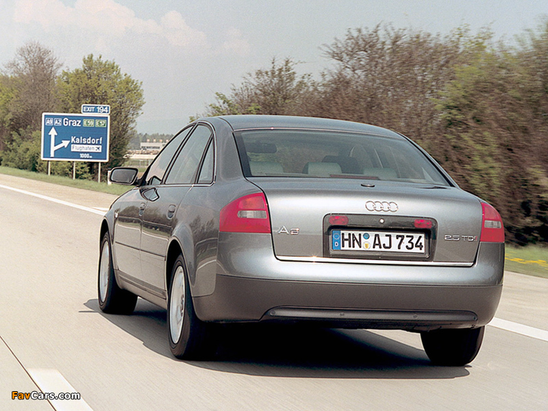 Pictures of Audi A6 2.5 TDI Sedan (4B,C5) 1997–2001 (800 x 600)