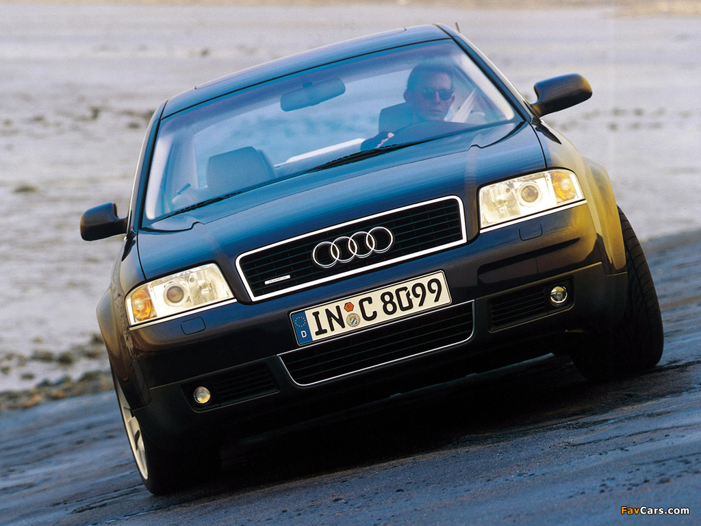 Pictures of Audi A6 4.2 quattro Sedan (4B,C5) 1999–2001 (1024 x 768)