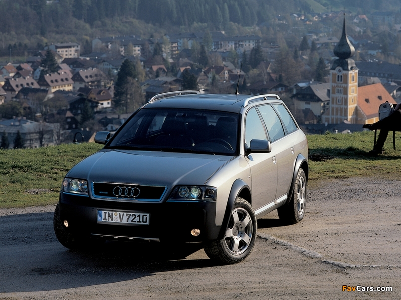 Pictures of Audi Allroad 2.5 TDI quattro (4B,C5) 2000–06 (800 x 600)