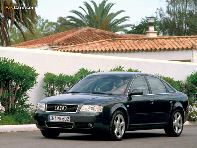 Pictures of Audi A6 3.0 Sedan (4B,C5) 2001–04 (640 x 480)