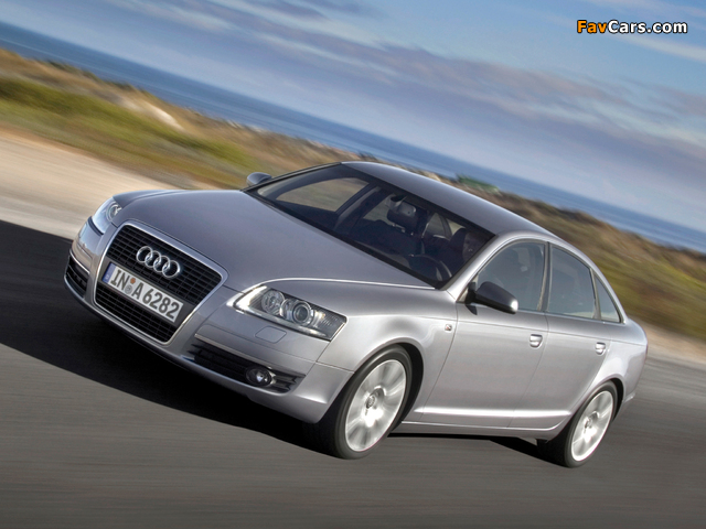 Pictures of Audi A6 3.2 Sedan (4F,C6) 2005–08 (640 x 480)