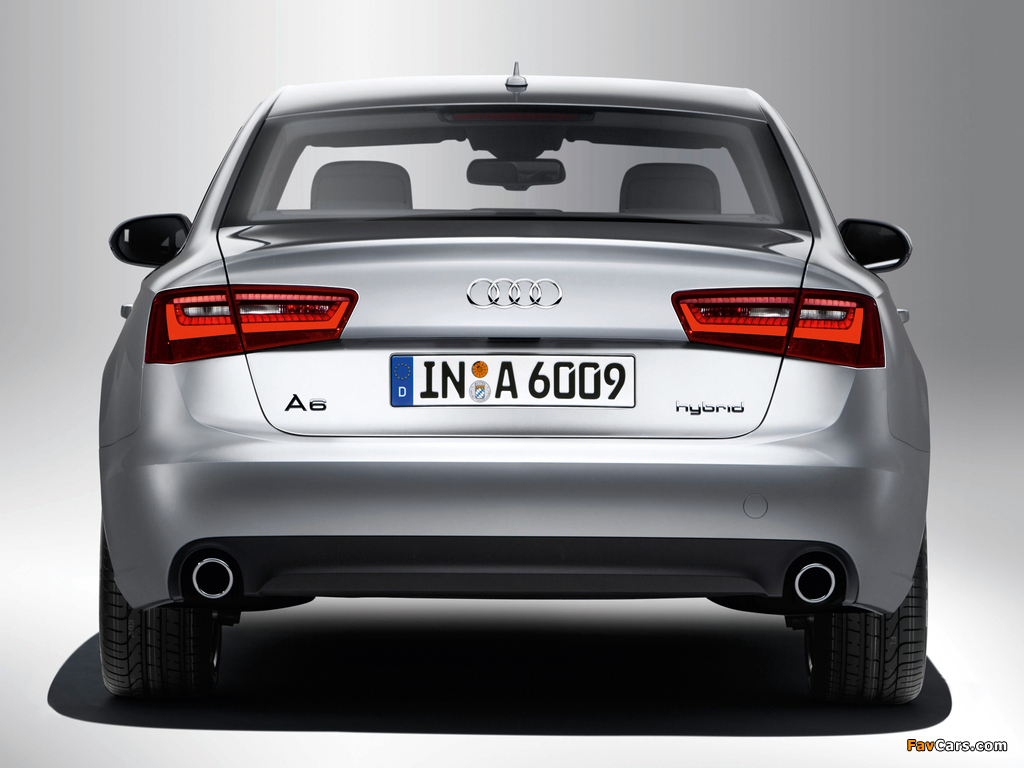 Pictures of Audi A6 Hybrid Sedan (4G,C7) 2011 (1024 x 768)