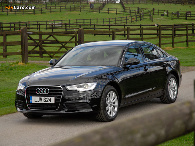 Pictures of Audi A6 3.0 TDI Sedan UK-spec (4G,C7) 2011 (640 x 480)