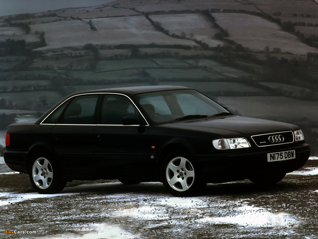 Audi A6 2.5 TDI quattro UK-spec (4A,C4) 1994–97 wallpapers (1024 x 768)