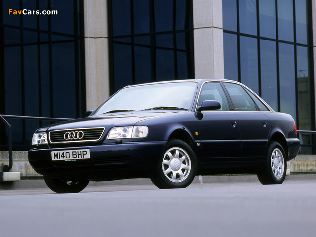 Audi A6 UK-spec (4A,C4) 1994–97 wallpapers (640 x 480)