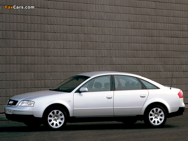Audi A6 Sedan (4B,C5) 1997–2001 wallpapers (640 x 480)
