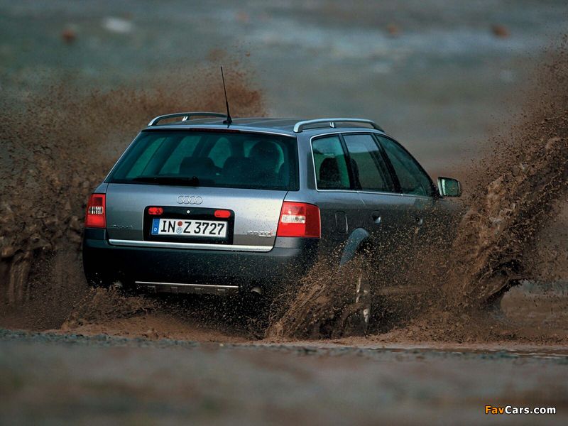 Audi Allroad 2.5 TDI quattro (4B,C5) 2000–06 wallpapers (800 x 600)