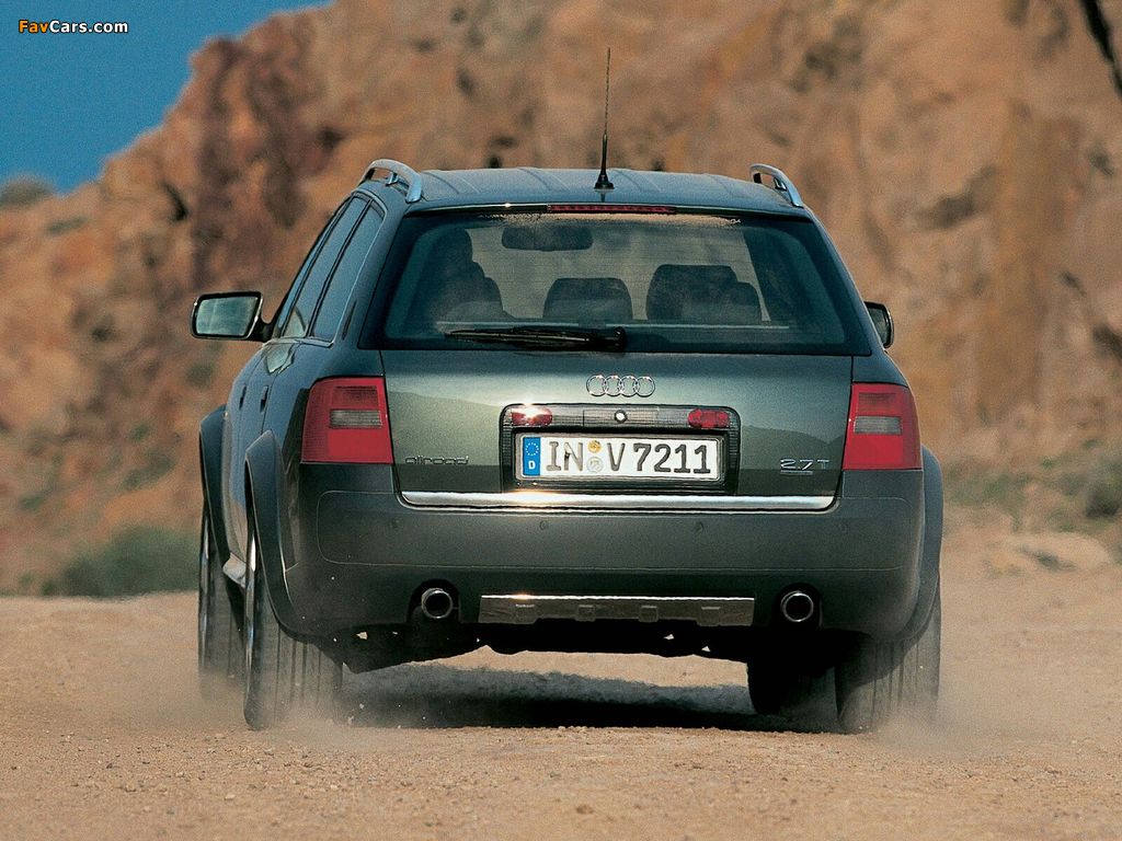 Audi Allroad 2.7T quattro (4B,C5) 2000–06 wallpapers (1024 x 768)