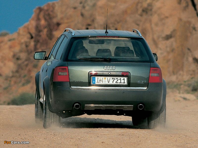 Audi Allroad 2.7T quattro (4B,C5) 2000–06 wallpapers (800 x 600)