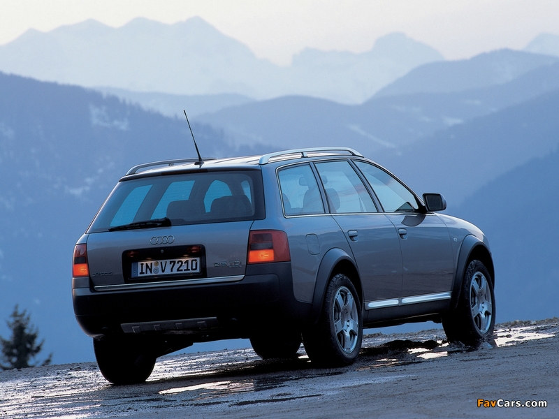 Audi Allroad 2.5 TDI quattro (4B,C5) 2000–06 wallpapers (800 x 600)