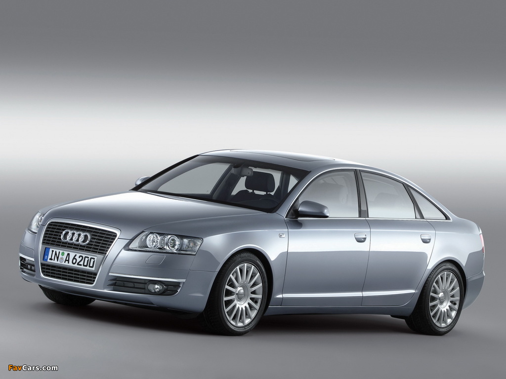 Audi A6 3.2 Sedan (4F,C6) 2005–08 wallpapers (1024 x 768)