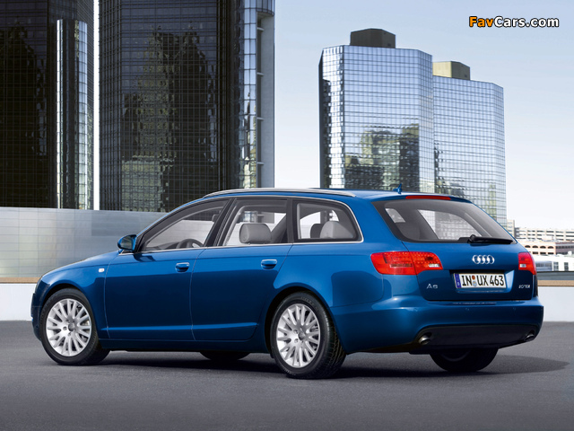 Audi A6 2.7 TDI Avant (4F,C6) 2005–08 wallpapers (640 x 480)