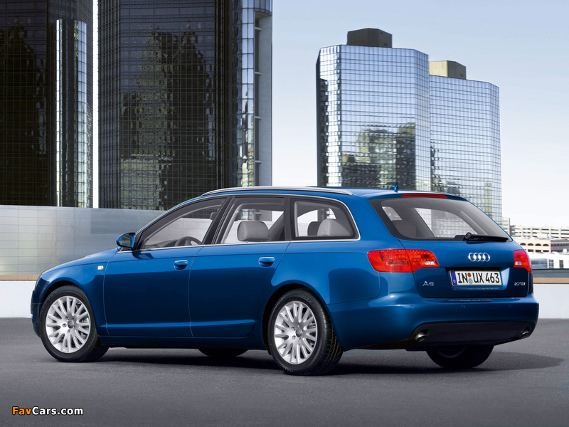 Audi A6 2.7 TDI Avant (4F,C6) 2005–08 wallpapers (800 x 600)