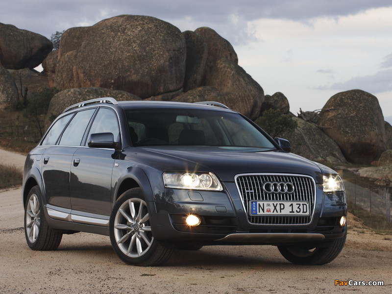 Audi A6 Allroad 3.0 TDI quattro AU-spec (4F,C6) 2007–08 wallpapers (800 x 600)