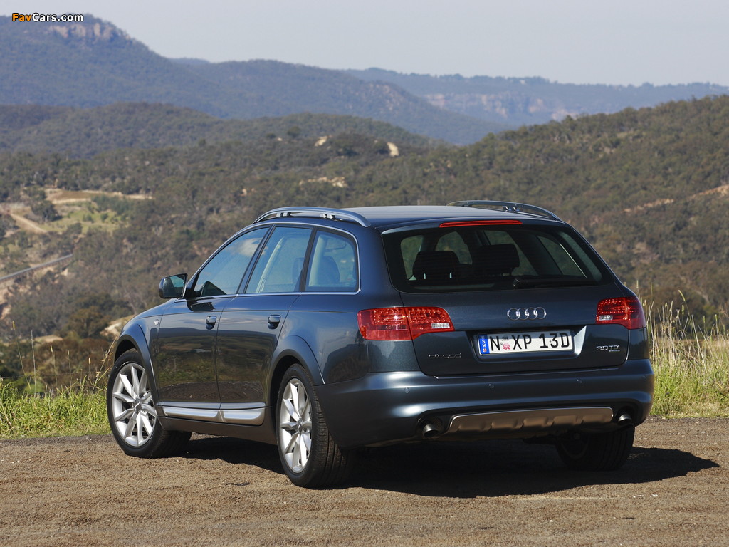 Audi A6 Allroad 3.0 TDI quattro AU-spec (4F,C6) 2007–08 wallpapers (1024 x 768)