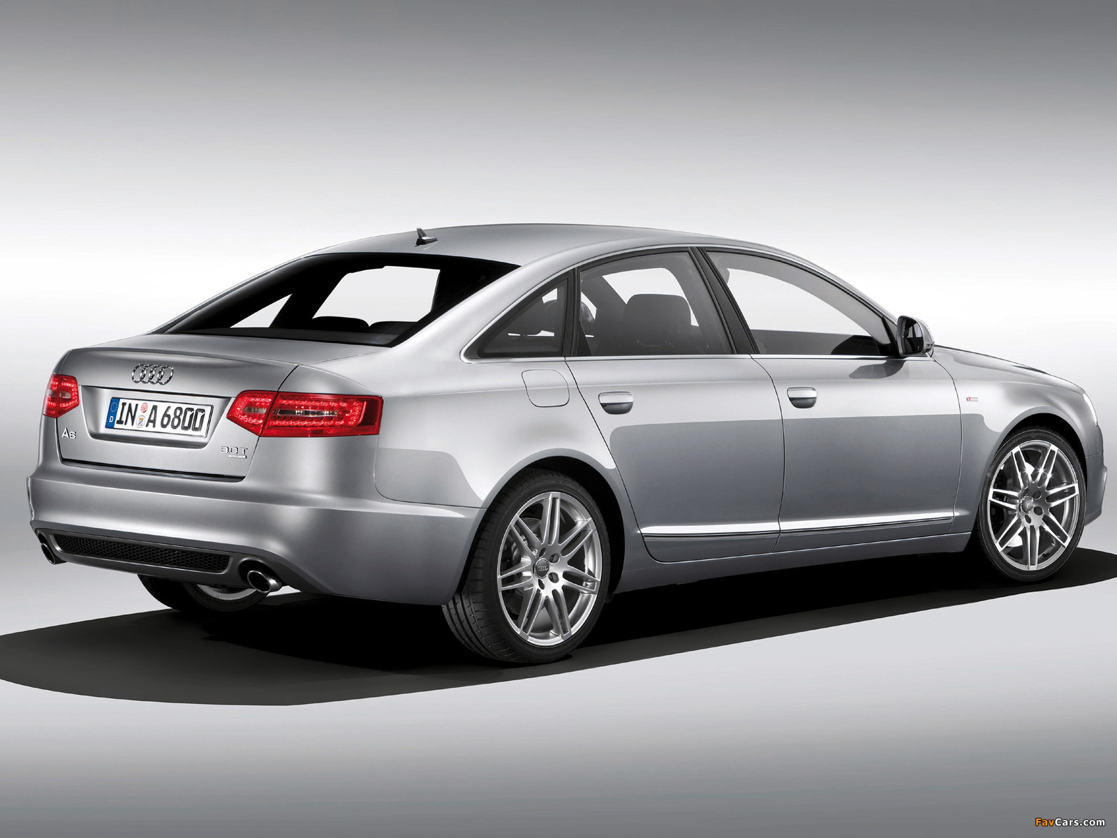 Audi A6 3.0T quattro S-Line Sedan (4F,C6) 2008–11 wallpapers (1600 x 1200)
