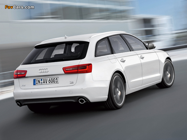 Audi A6 3.0 TDI Avant (4G,C7) 2011 wallpapers (640 x 480)