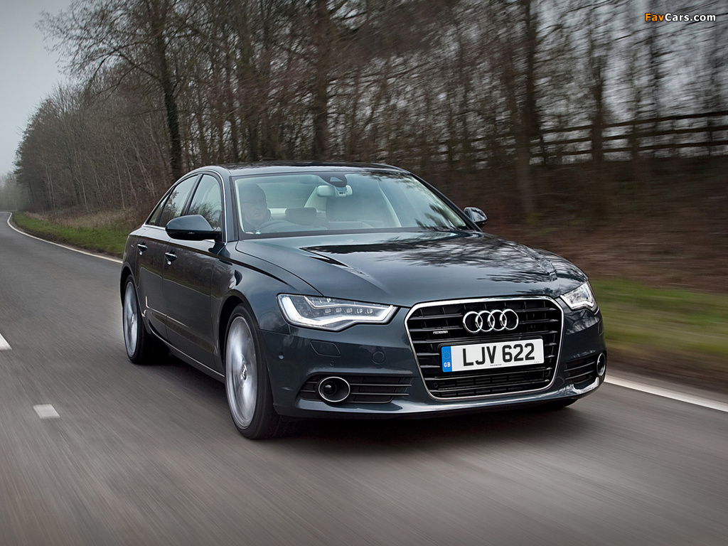 Audi A6 3.0 TDI Sedan UK-spec (4G,C7) 2011 wallpapers (1024 x 768)