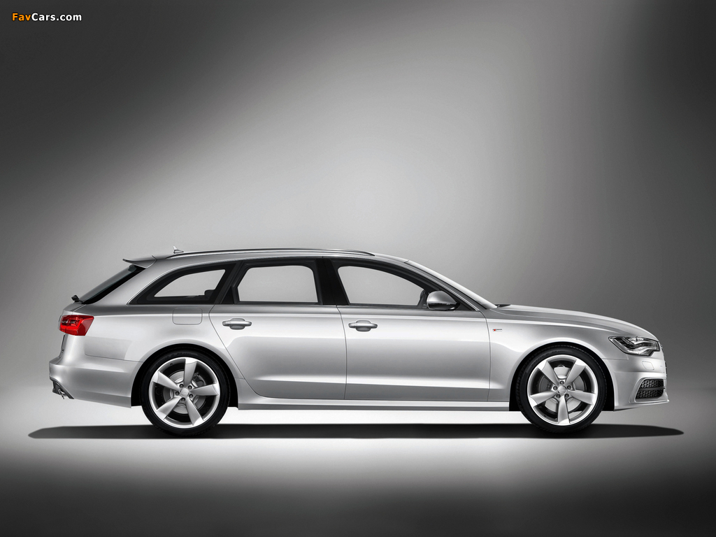 Audi A6 3.0T S-Line Avant (4G,C7) 2011 wallpapers (1024 x 768)
