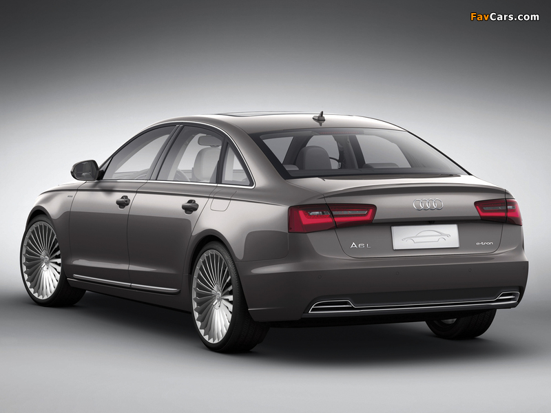 Audi A6 L e-tron Concept (4G,C7) 2012 wallpapers (800 x 600)