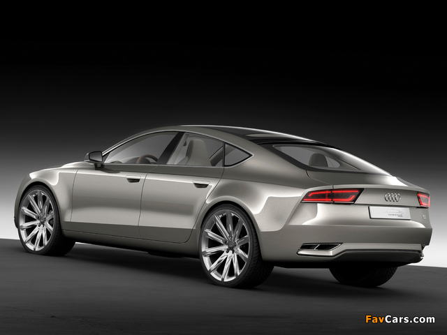 Audi Sportback Concept 2009 wallpapers (640 x 480)