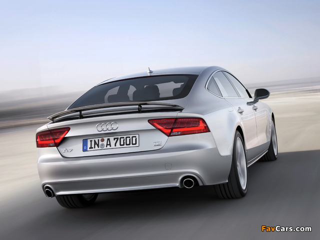 Audi A7 Sportback 3.0 TDI quattro 2010 images (640 x 480)