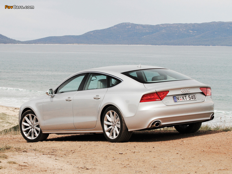 Audi A7 Sportback 3.0 TDI quattro AU-spec 2010 images (800 x 600)