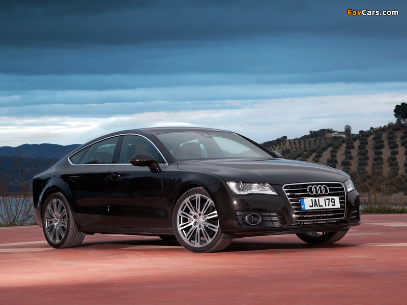 Audi A7 Sportback 3.0 TDI quattro UK-spec 2010 images (800 x 600)