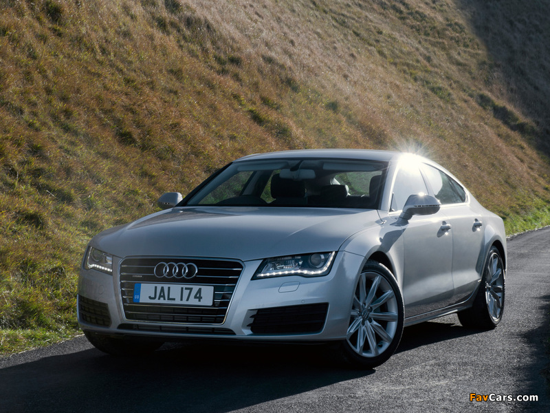 Audi A7 Sportback 3.0 TDI quattro UK-spec 2010 images (800 x 600)