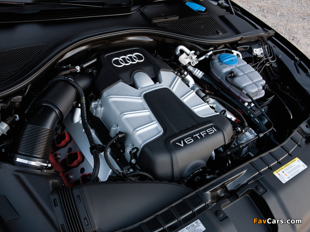 Audi A7 Sportback 3.0 TFSI quattro S-Line US-spec 2010 photos (640 x 480)
