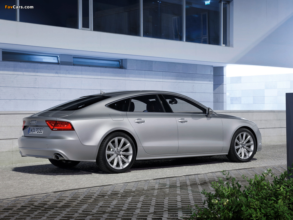 Audi A7 Sportback 3.0 TDI quattro 2010 photos (1024 x 768)