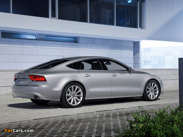 Audi A7 Sportback 3.0 TDI quattro 2010 photos (640 x 480)