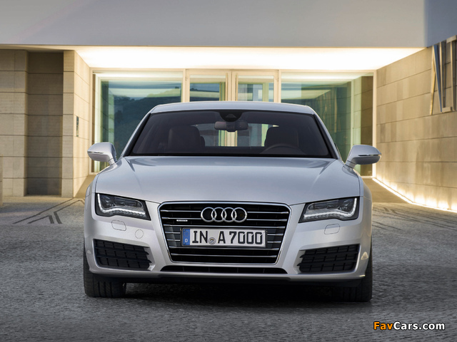 Audi A7 Sportback 3.0 TDI quattro 2010 photos (640 x 480)