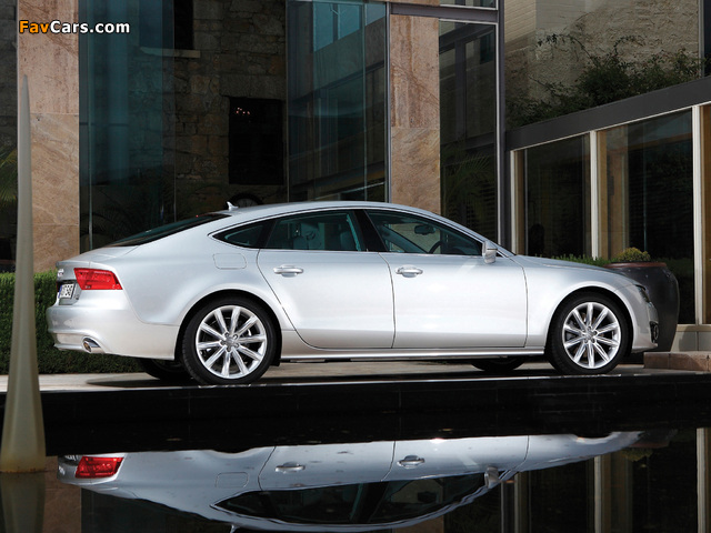 Audi A7 Sportback 3.0 TDI quattro AU-spec 2010 photos (640 x 480)