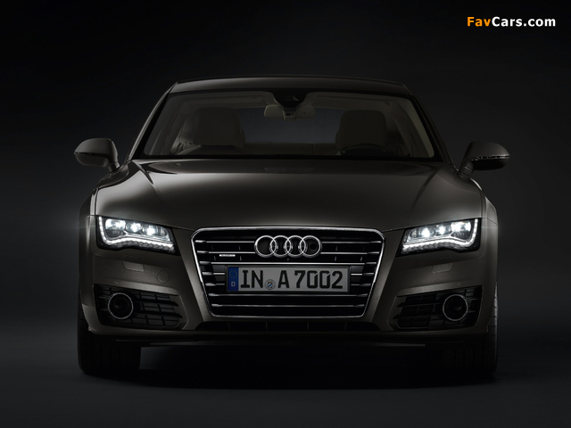 Audi A7 Sportback 3.0 TFSI quattro 2010 pictures (640 x 480)