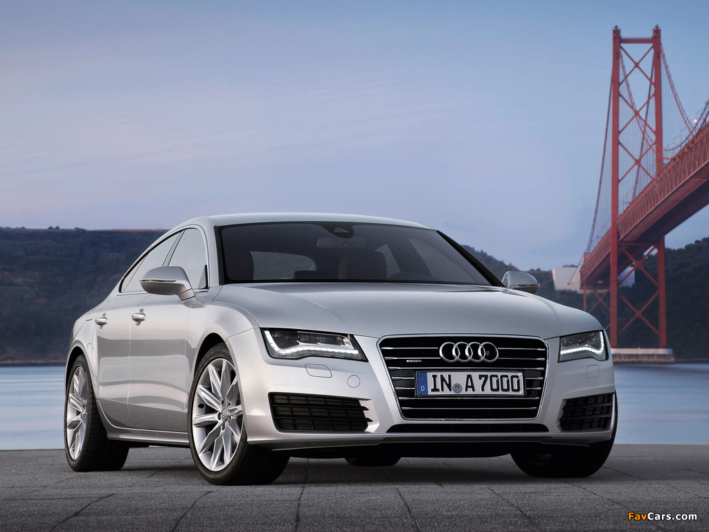 Audi A7 Sportback 3.0 TDI quattro 2010 pictures (1024 x 768)