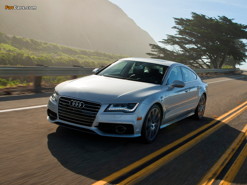 Audi A7 Sportback 3.0 TFSI quattro S-Line US-spec 2010 wallpapers (800 x 600)